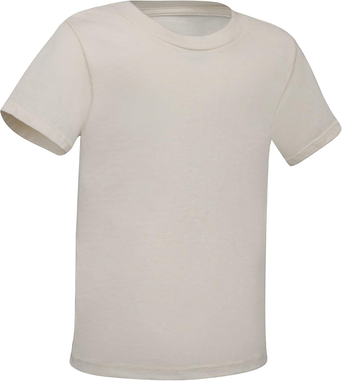 imageFruit of The Loom Boys Eversoft Cotton Undershirts T Shirts amp Tank TopsT Shirt Toddler 12 Pack Natural Cotton