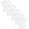 T Shirt - Boys - 5 Pack - White