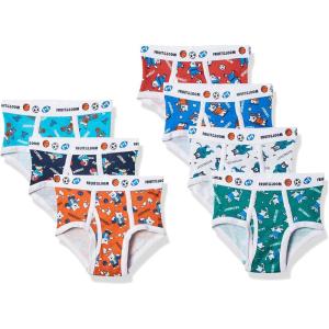 Fruit of the Loom Boys’ Tag Free Cotton Briefs Underwear (Assorted Colors)(Toddler – 7 Pack – Days of the Week)