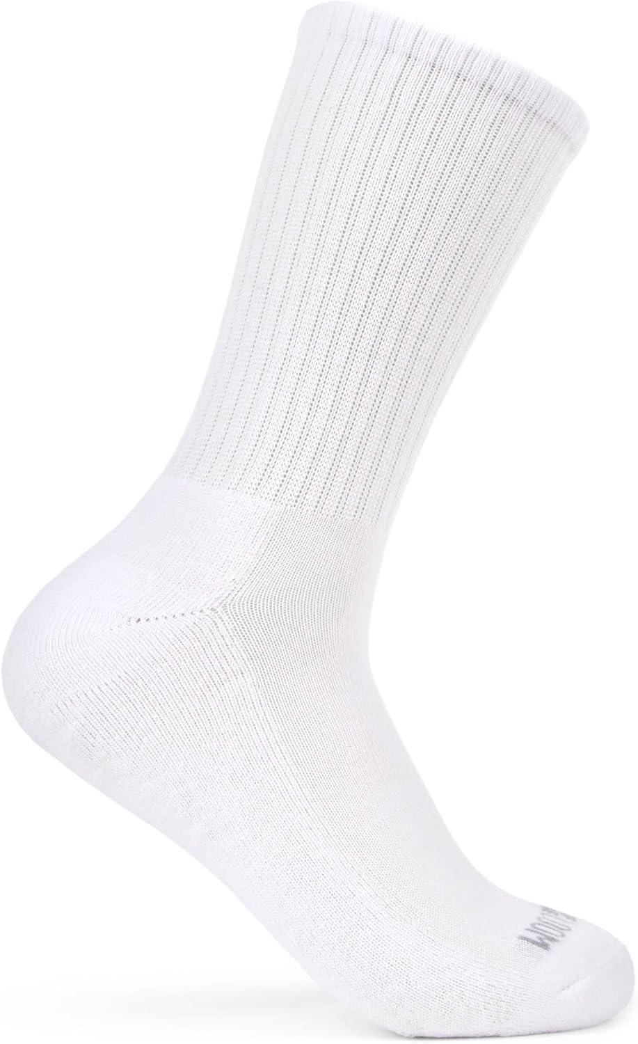 imageFruit of the Loom Womens Everyday Basics Socks Breathable with Half Cushion MultiPacksCrew 8 Pack White