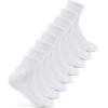 Ankle - 8 Pack - White