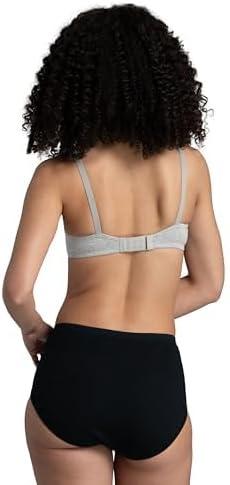 imageFruit of the Loom Womens Eversoft Cotton Underwear Multipacks Tag Free amp Breathable Available in Plus SizeBrief  Black