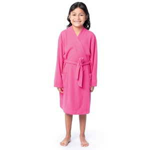 Fruit of the Loom Girl’s Classic Waffle Robe, Rose, 4/5(Rose)