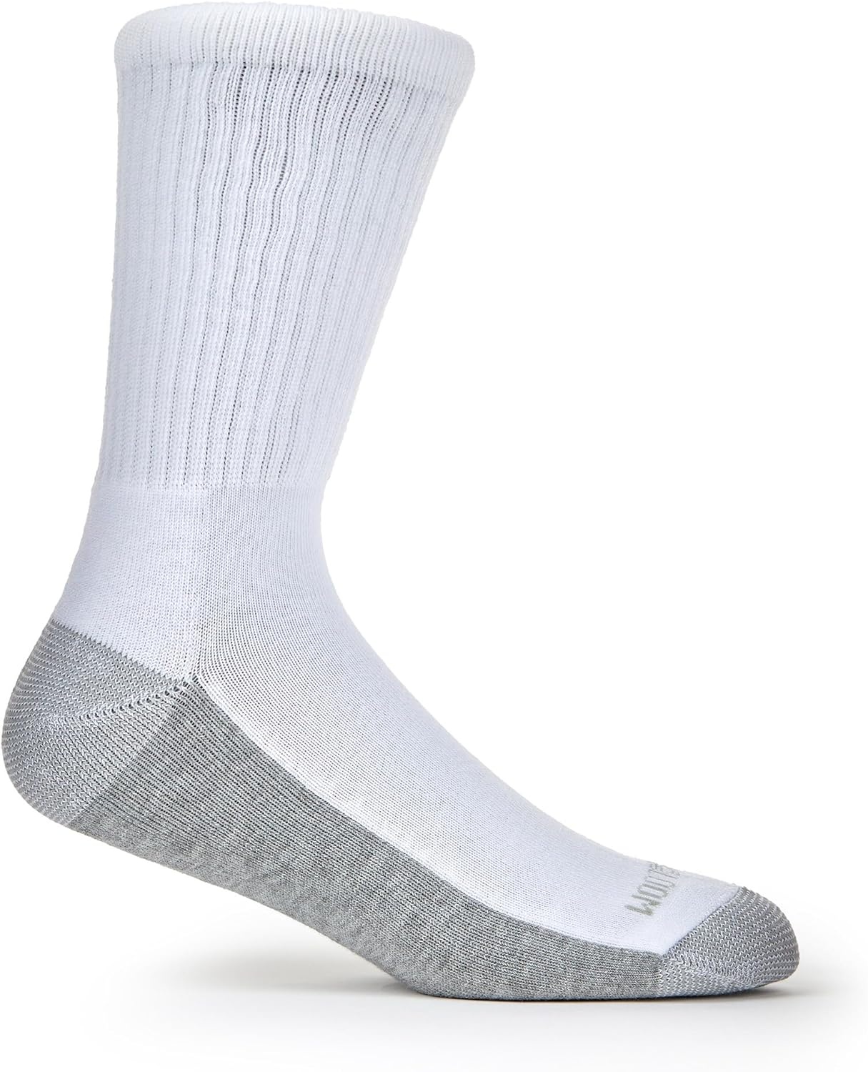 image:imageFruit of the Loom Mens Dual Defense Ankle Socks Odor Protection with Half Cushion MultiPacksCrew 10 Pack White