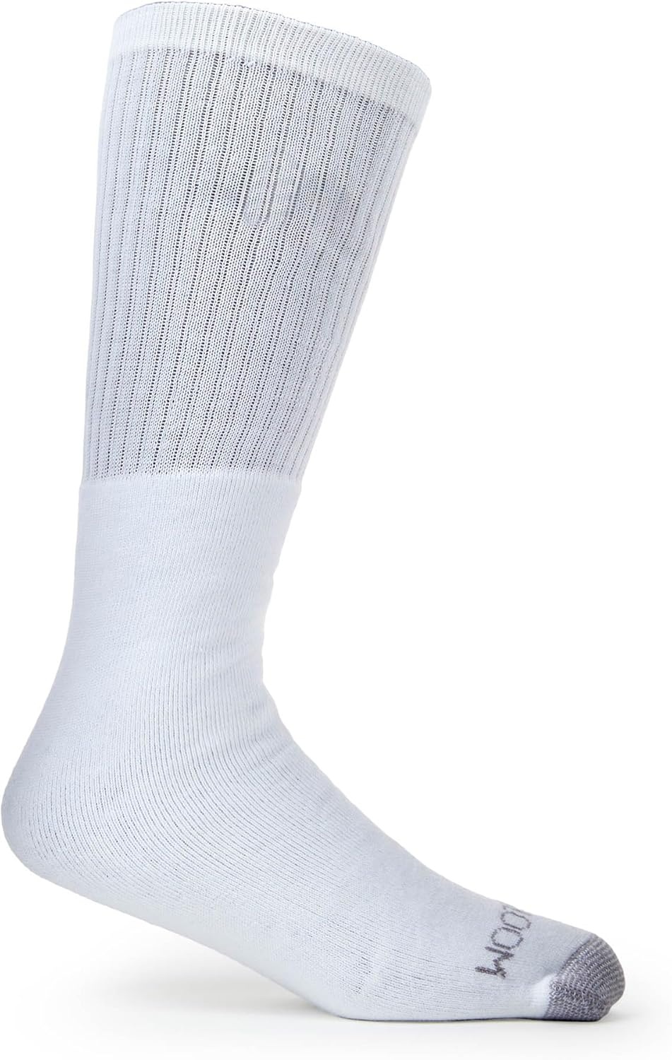 image:imageFruit of the Loom Mens Dual Defense Ankle Socks Odor Protection with Half Cushion MultiPacksTube 10 Pack White