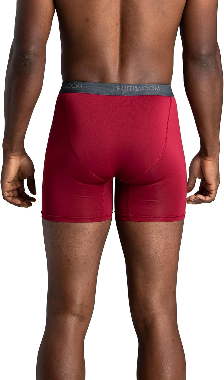 image:imageFruit of the Loom Mens 4way Stretch Boxer Briefs Lightweight amp Moisture Wicking Underwear Long Leg Regular Leg amp TrunkRegular Leg Micro Stretch Colors May Vary