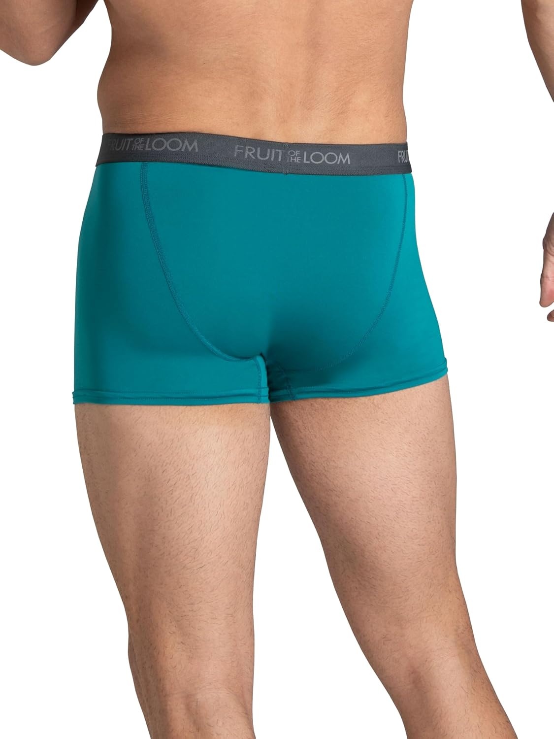 image:imageFruit of the Loom Mens 4way Stretch Boxer Briefs Lightweight amp Moisture Wicking Underwear Long Leg Regular Leg amp TrunkTrunk Micro Stretch Colors May Vary