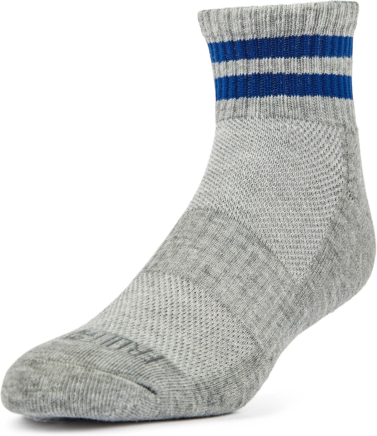 image:imageFruit of the Loom Mens Workgear Durable Crew Socks with Arch SupportAnkle 8 Pack Varsity Stripe