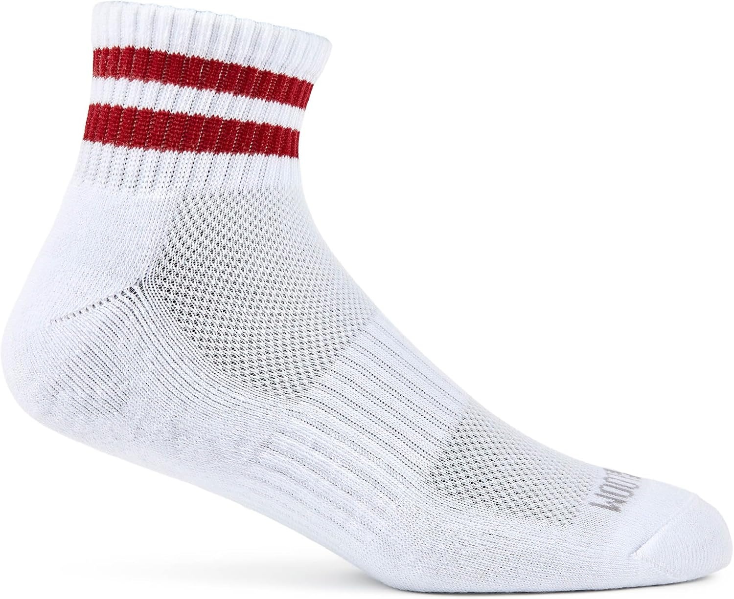 image:imageFruit of the Loom Mens Workgear Durable Crew Socks with Arch SupportAnkle 8 Pack Varsity Stripe