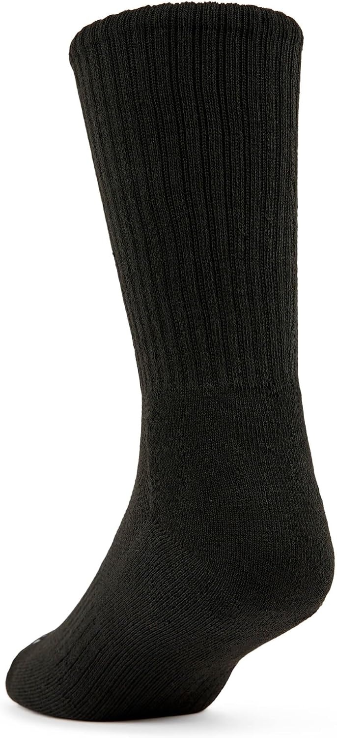 image:imageFruit of the Loom Mens Workgear Durable Crew Socks with Arch SupportCrew 8 Pack Black