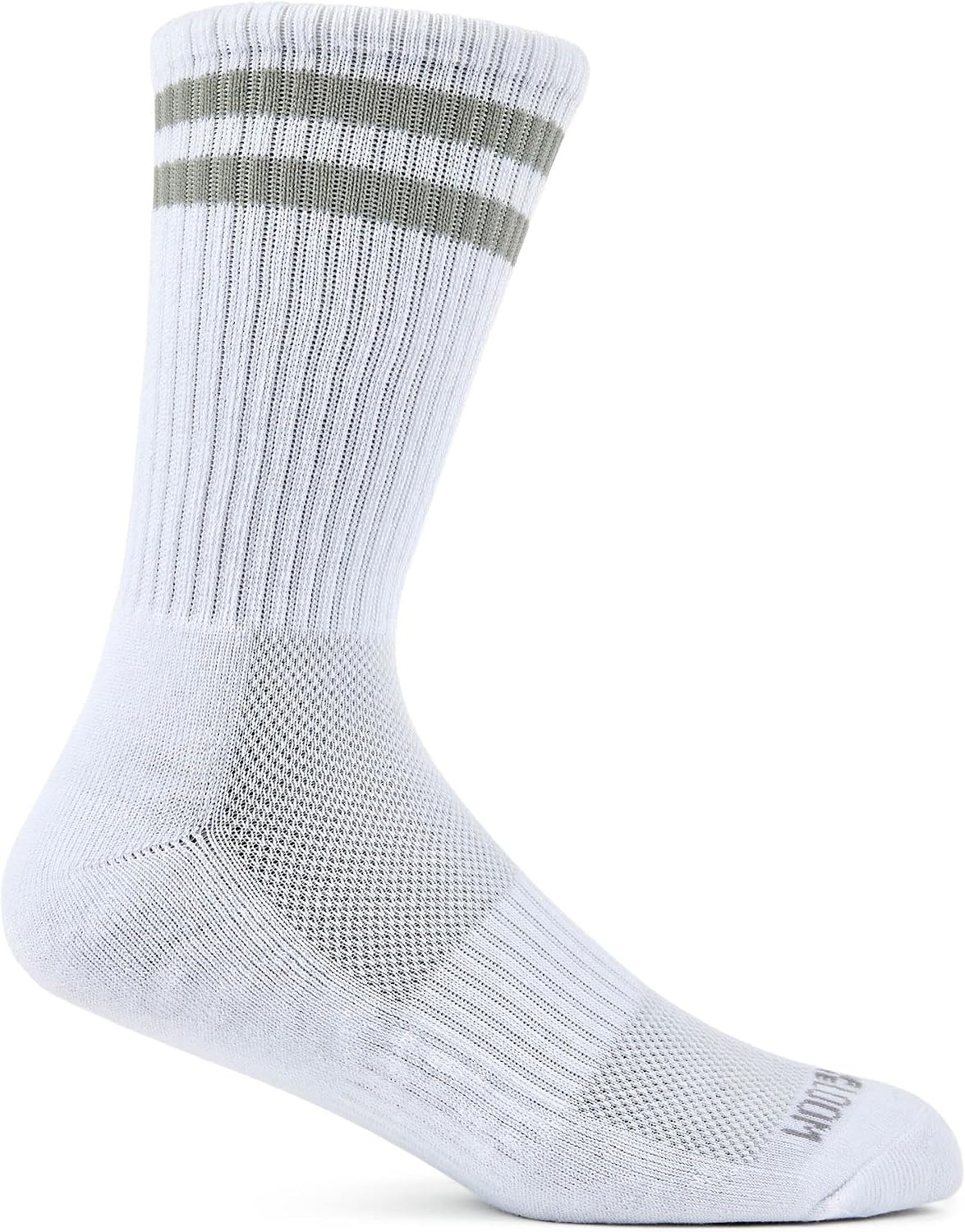 image:imageFruit of the Loom Mens Workgear Durable Crew Socks with Arch SupportCrew 8 Pack Varsity Stripe