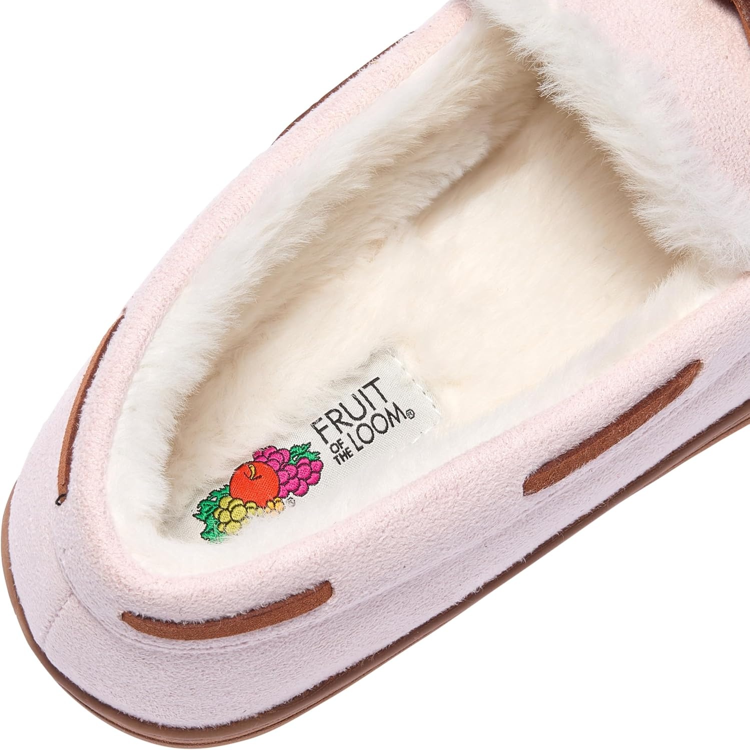 image:imageFruit of the Loom Womens Fruit of the Loom Womens Moccasin IndoorOutdoorBlush