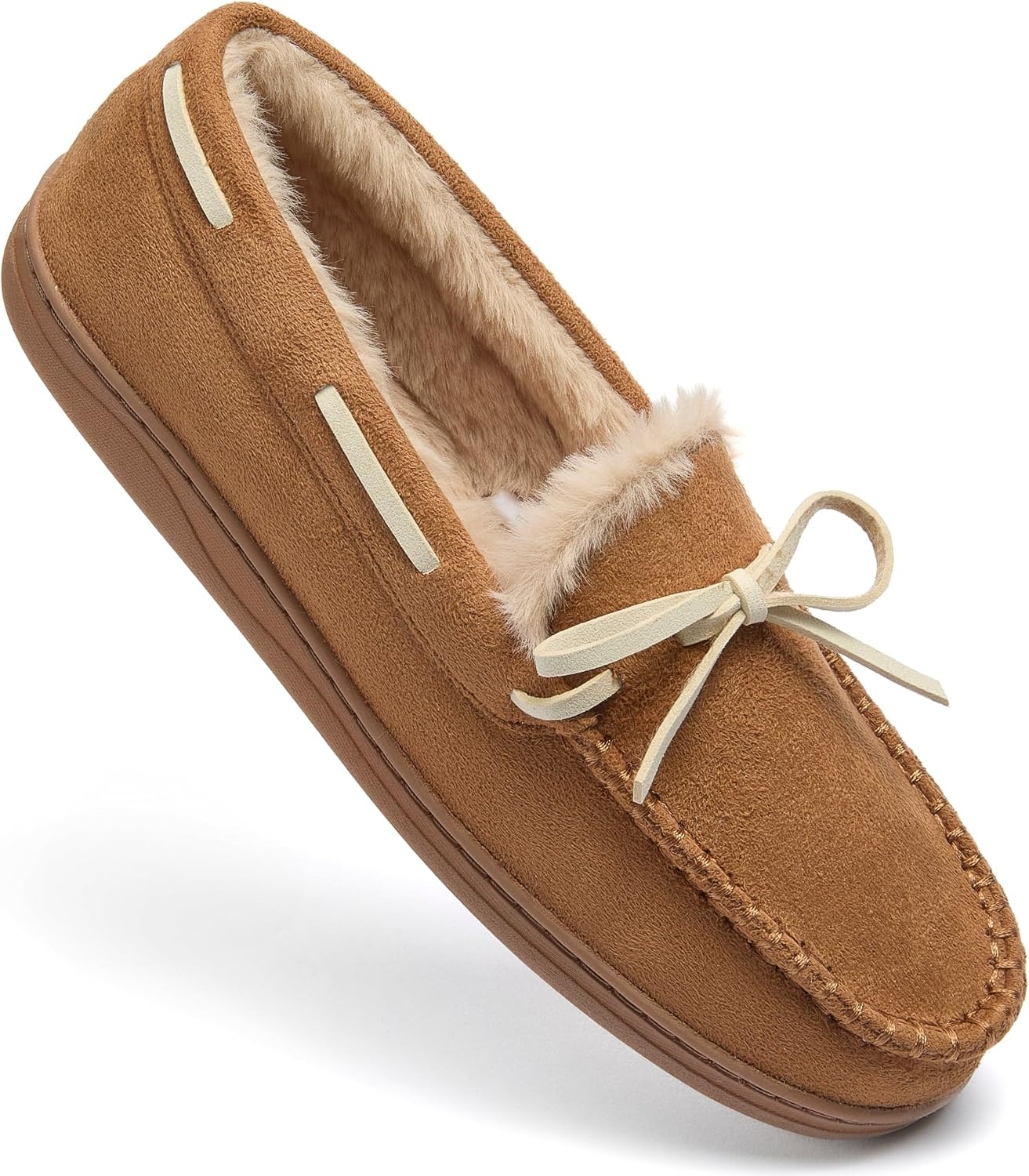 image:imageFruit of the Loom Womens Fruit of the Loom Womens Moccasin IndoorOutdoorCoffee