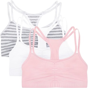 Fruit of the Loom Women’s Spaghetti Strap Cotton Sports Bra – All-Day Comfort & Easy Movement(Assorted/Multicolor)