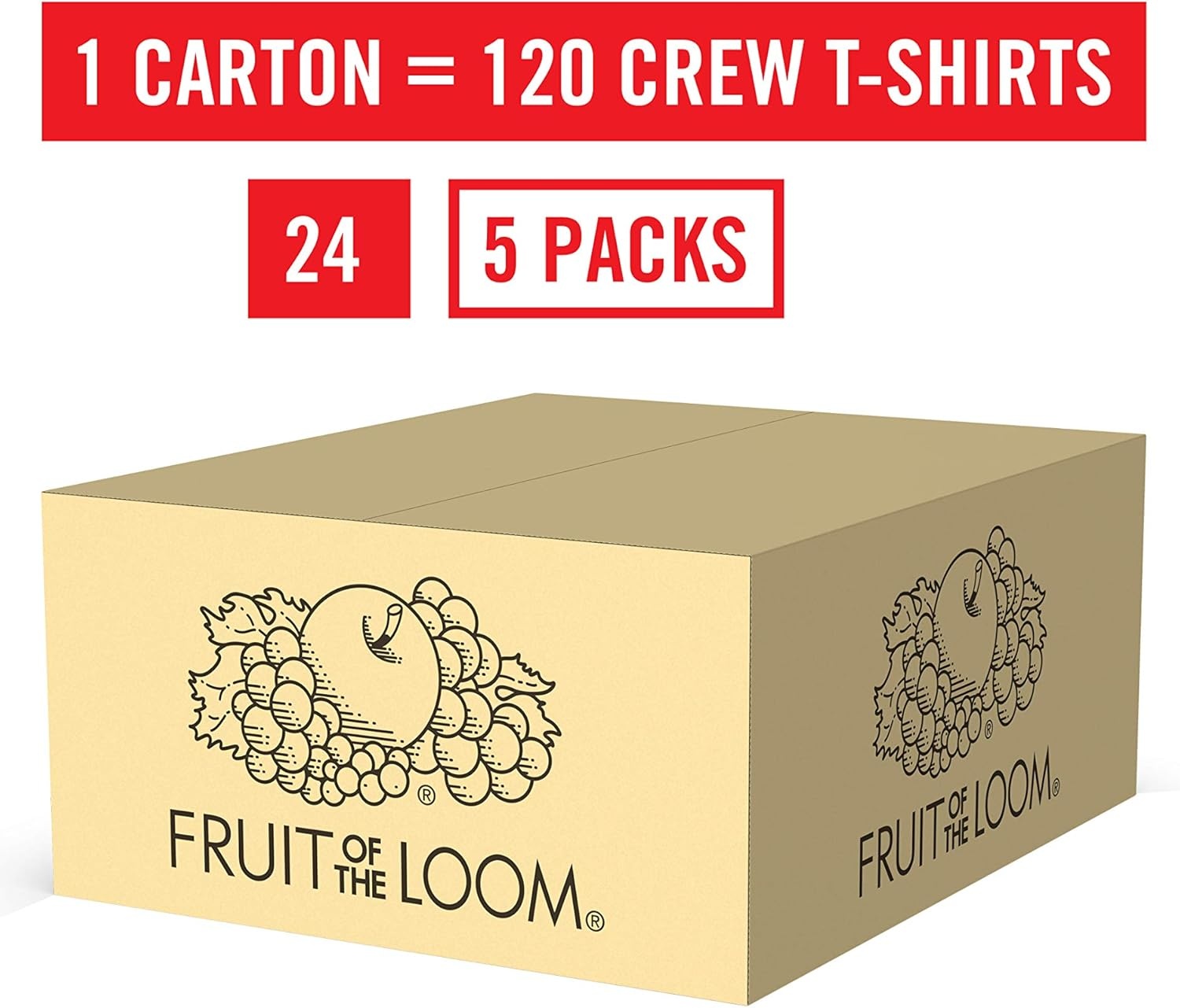 image:imageFruit of The Loom Boys Eversoft Cotton Undershirts T Shirts amp Tank TopsT Shirt Boys 120 Pack White