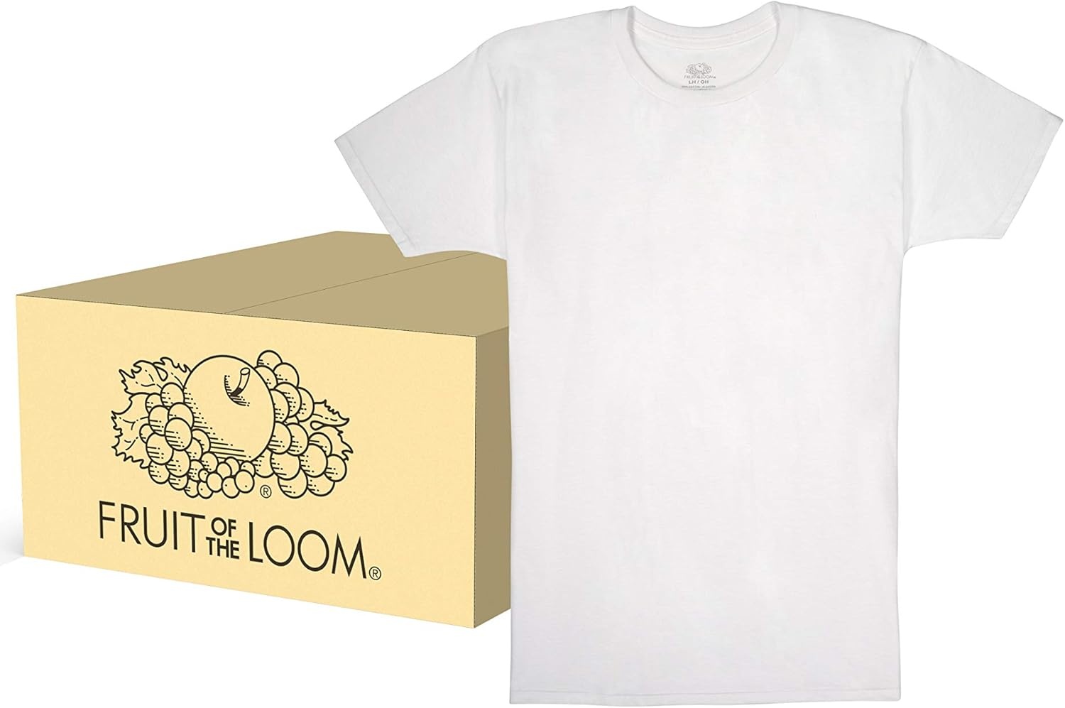 image:imageFruit of The Loom Boys Eversoft Cotton Undershirts T Shirts amp Tank TopsT Shirt Boys 120 Pack White