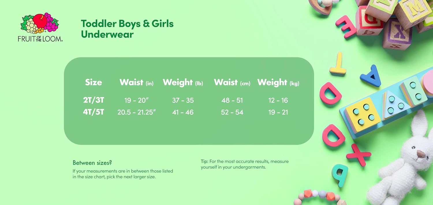 image:imageFruit of the Loom Boys 8pack Cotton Training Underwear Absorbent Potty Training BriefsBrief 8 Pack