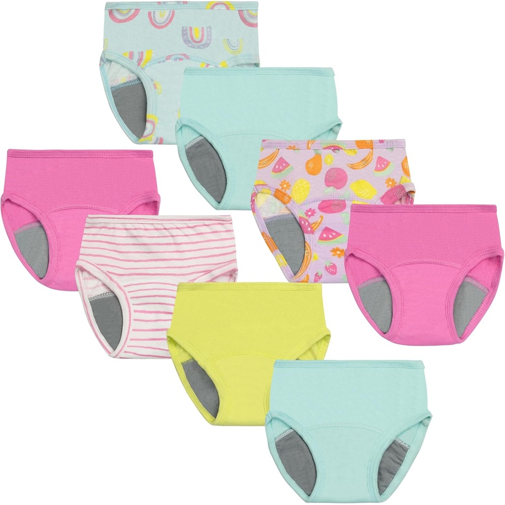 image:imageFruit of the Loom Girls Cotton Training Briefs Absorbent Potty Training Underwear 8pack8 Packassorted