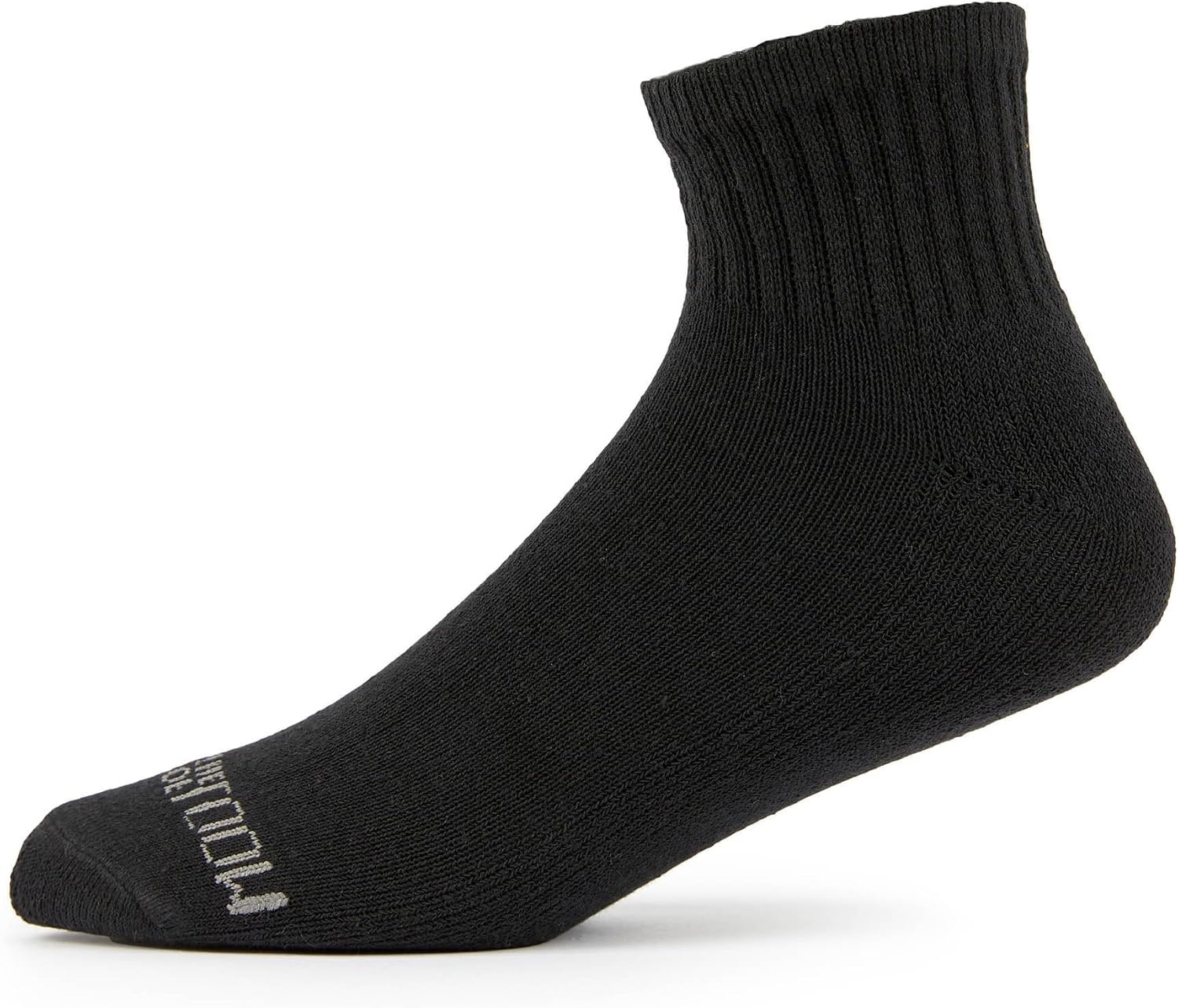 image:imageFruit of the Loom Boys Coolzone Socks Breathable with Half Cushion MultiPacksAnkle 8 Pack Black