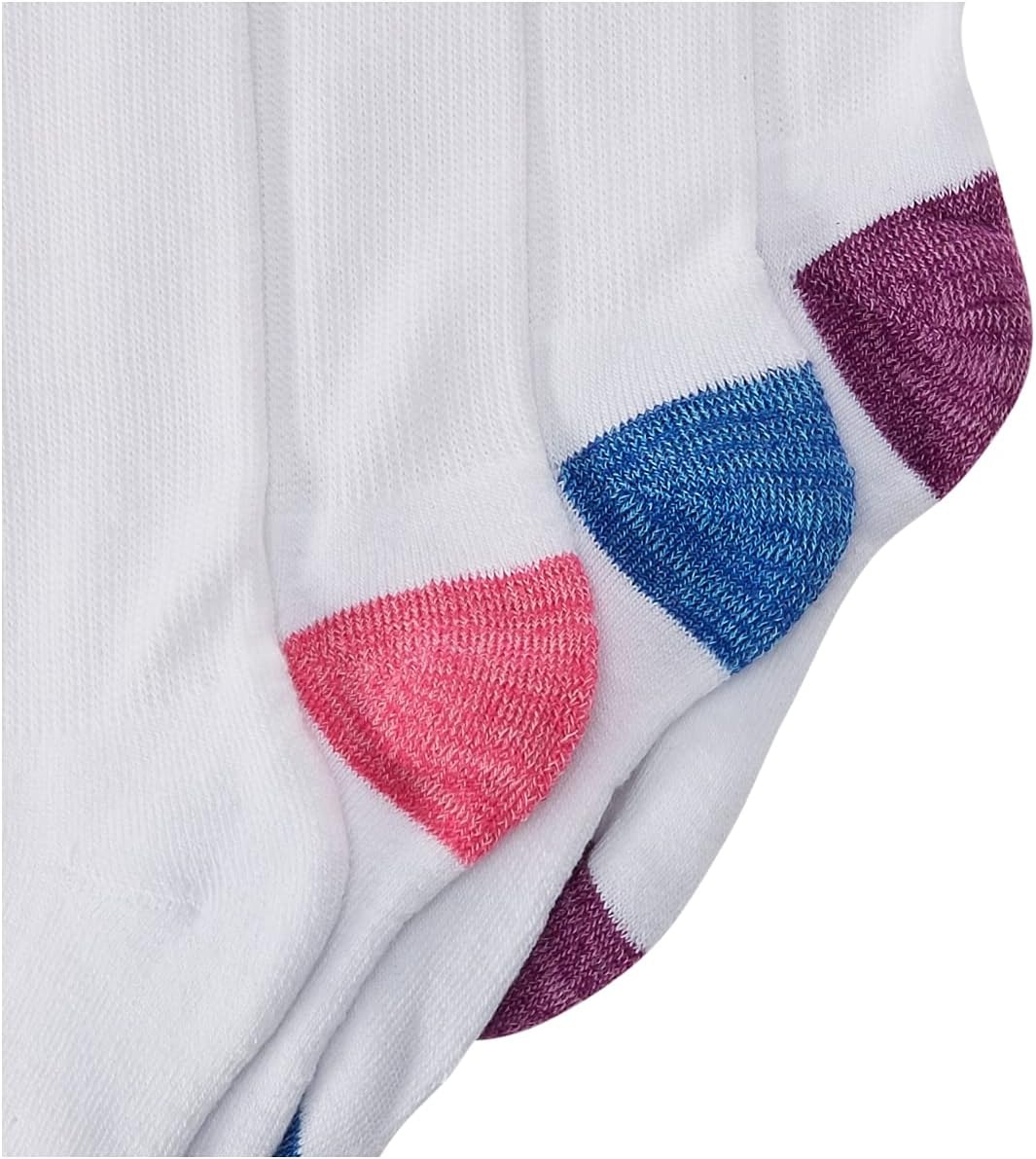 image:imageFruit of the Loom Girls Everyday Essential Soft Cushion SocksWhite