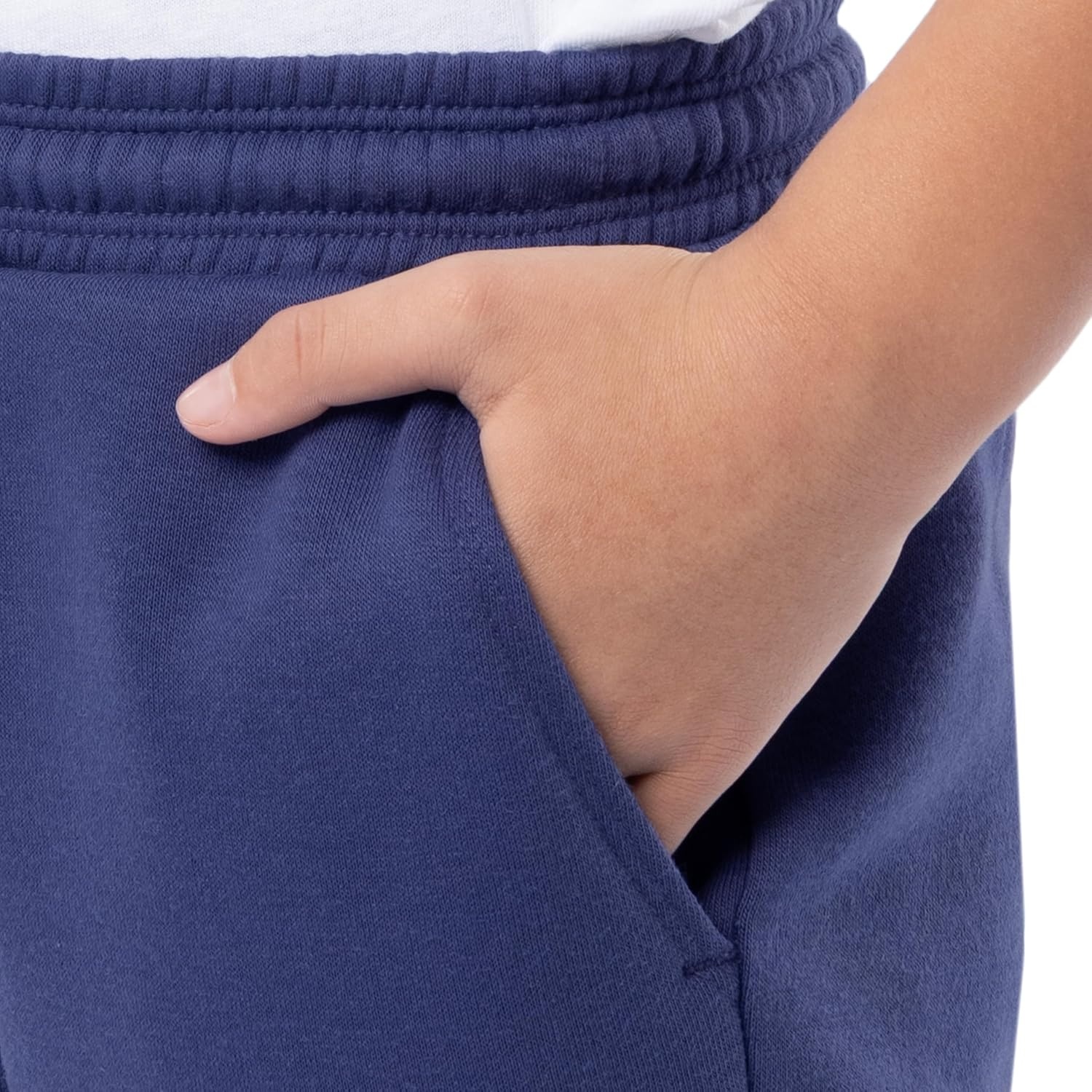 image:imageFruit of the Loom Kids Fleece Jogger Sweatpant 2 PackDeep CobaltDeep Cobalt