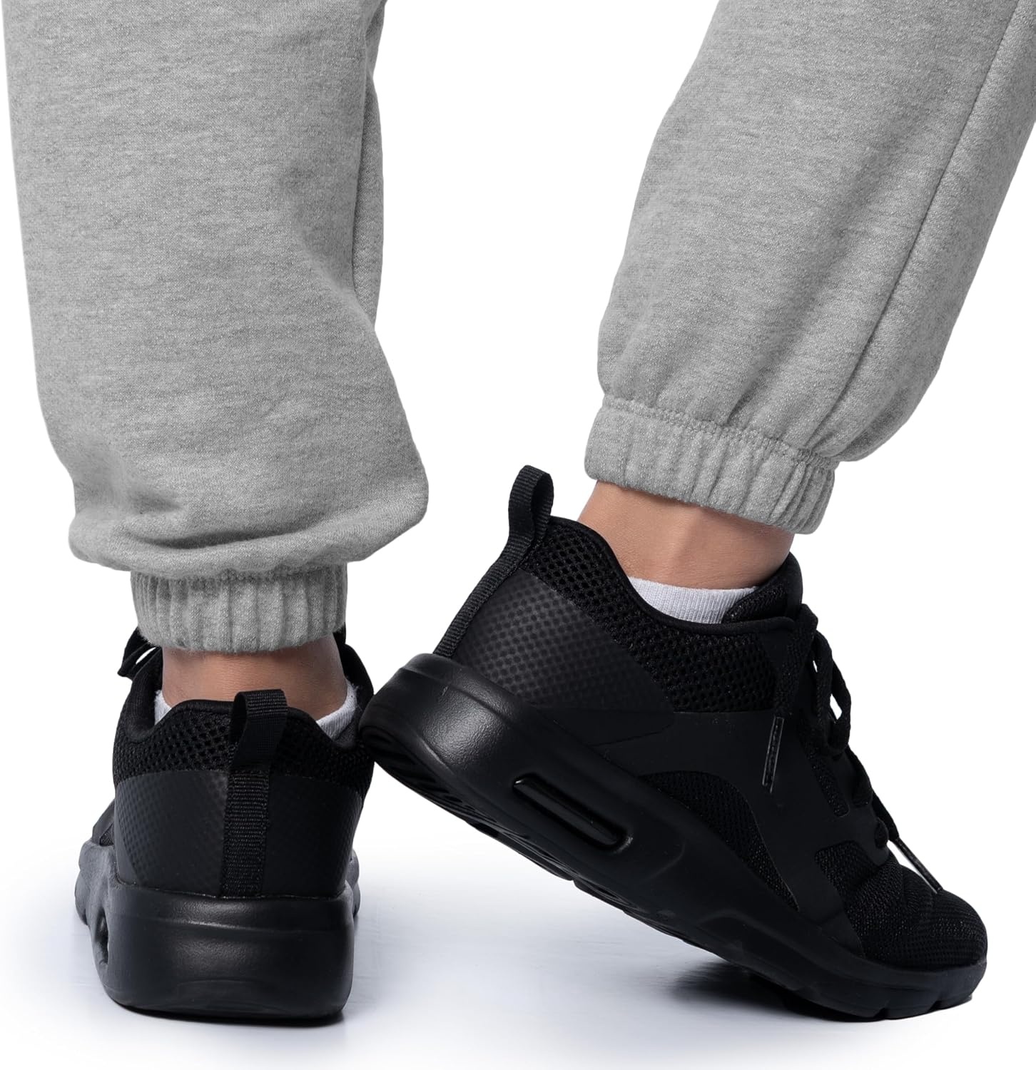 image:imageFruit of the Loom Kids Fleece Jogger Sweatpant 2 PackHeather GreyHeather Grey