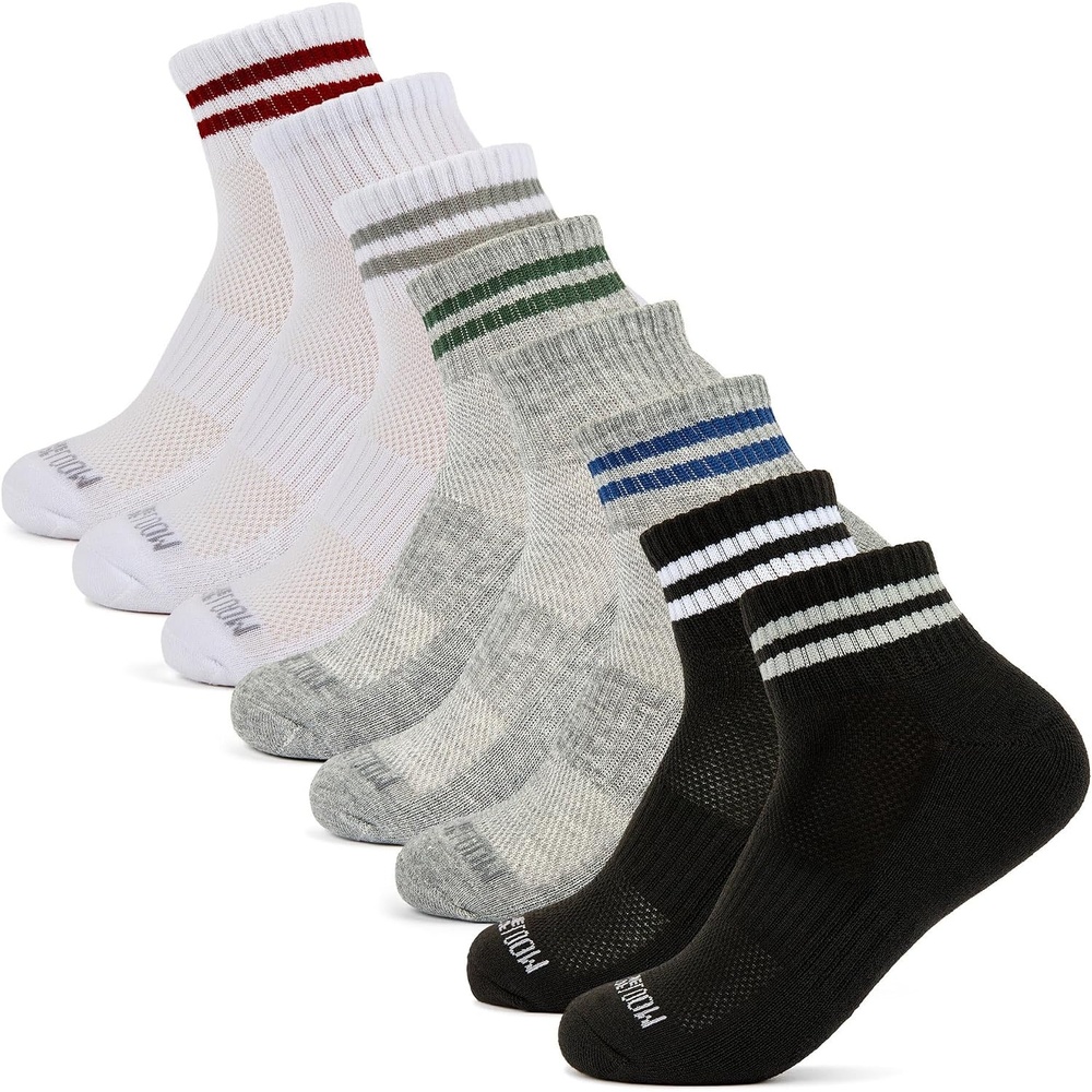 image:imageFruit of the Loom Boys Coolzone Socks Breathable with Half Cushion MultiPacksAnkle 8 Pack Assorted