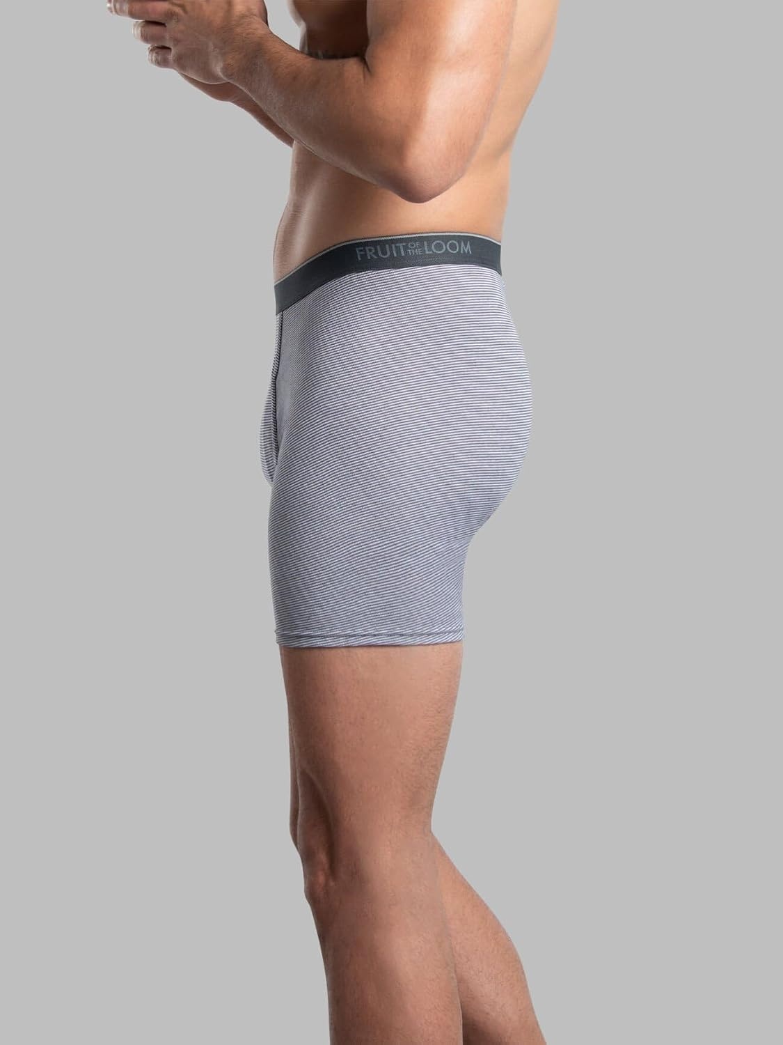 image:imageFruit of the Loom Mens Coolzone Boxer Briefs Moisture Wicking amp Breathable6 Pack StripeSolid