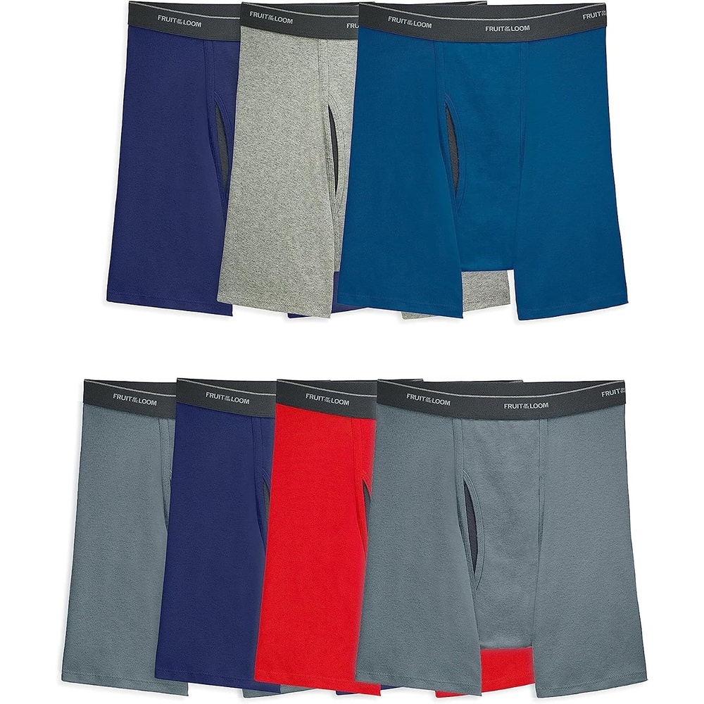 image:imageFruit of the Loom Mens Coolzone Boxer Briefs Moisture Wicking amp Breathable7 Pack  Assorted Colors