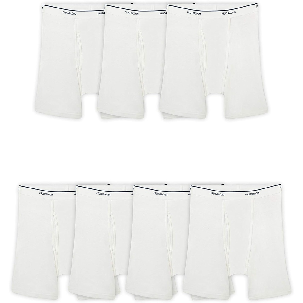 image:imageFruit of the Loom Mens Coolzone Boxer Briefs Moisture Wicking amp Breathable7 Pack White