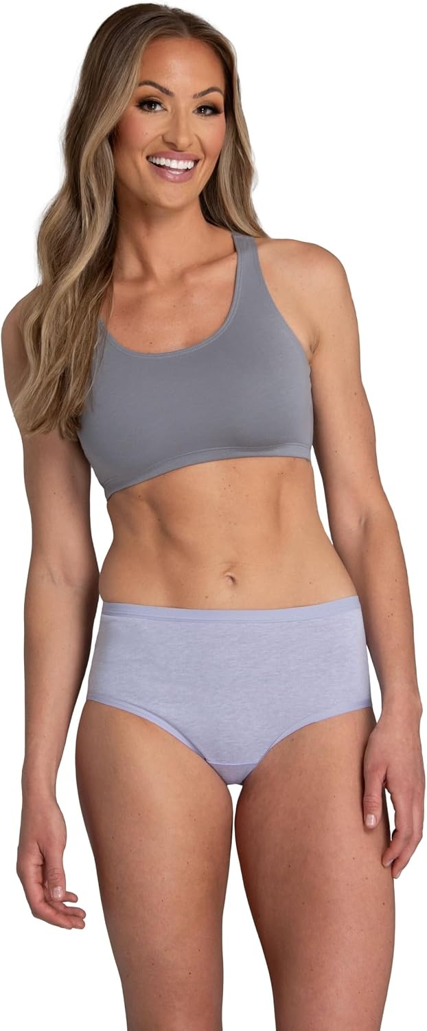 image:imageFruit of the Loom Womens Beyondsoft Underwear Super Soft Designed with Comfort in Mind Available in Plus SizeBrief Cotton Blend 12 Pack Colors May Vary