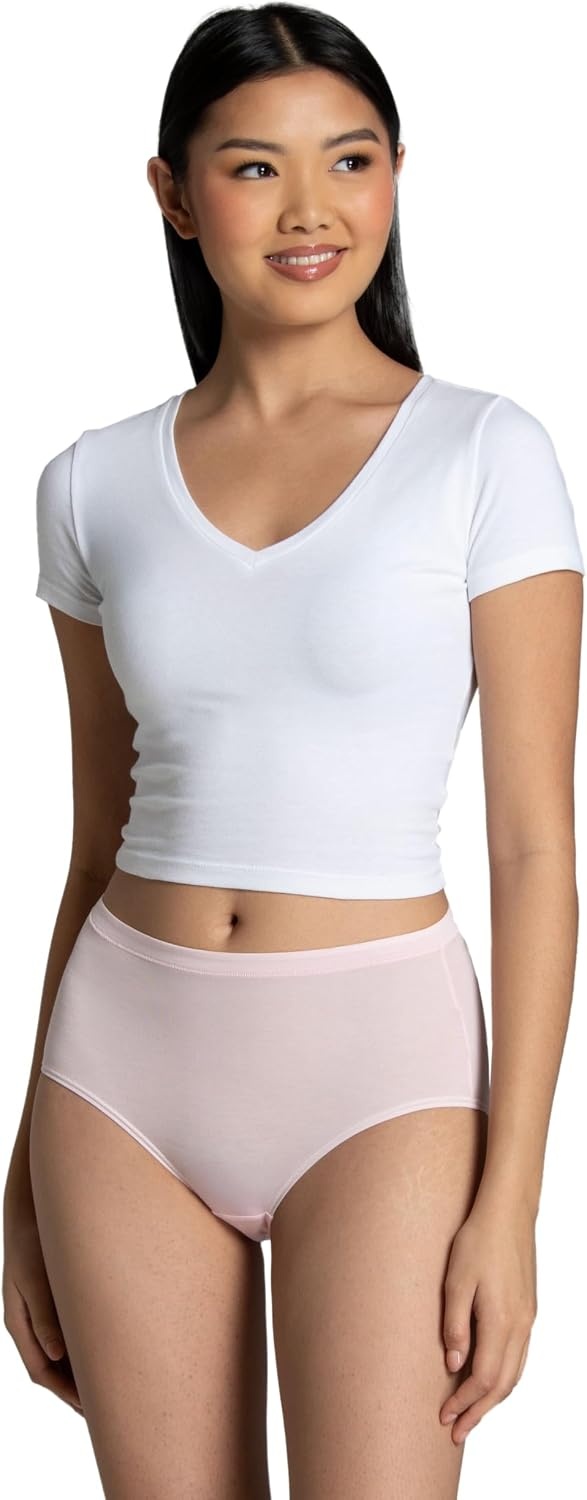 image:imageFruit of the Loom Womens Beyondsoft Underwear Super Soft Designed with Comfort in Mind Available in Plus SizeLow Rise Brief Modal 6 Pack Colors May Vary