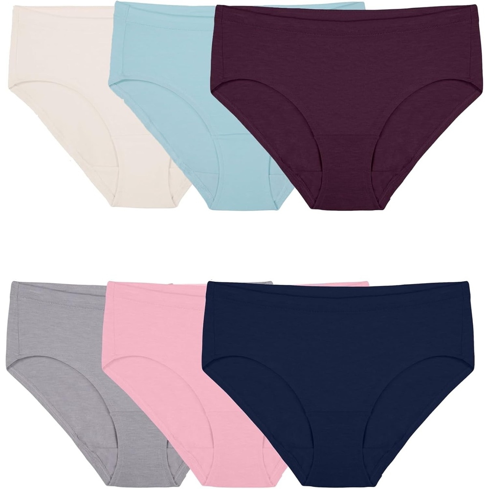 image:imageFruit of the Loom Womens Beyondsoft Underwear Super Soft Designed with Comfort in Mind Available in Plus SizeHipster Modal 6 Pack Colors May Vary