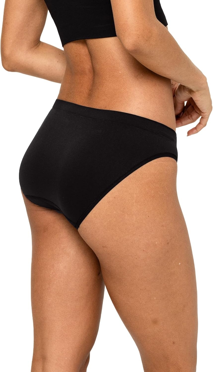 image:imageFruit of the Loom Womens No Show Seamless Underwear Amazing Stretch amp No Panty Lines Smooth Under ClothesBikini 6 Pack Assorted Color Neutrals