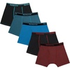 5 Pack - Modal Blue/Red/Grey