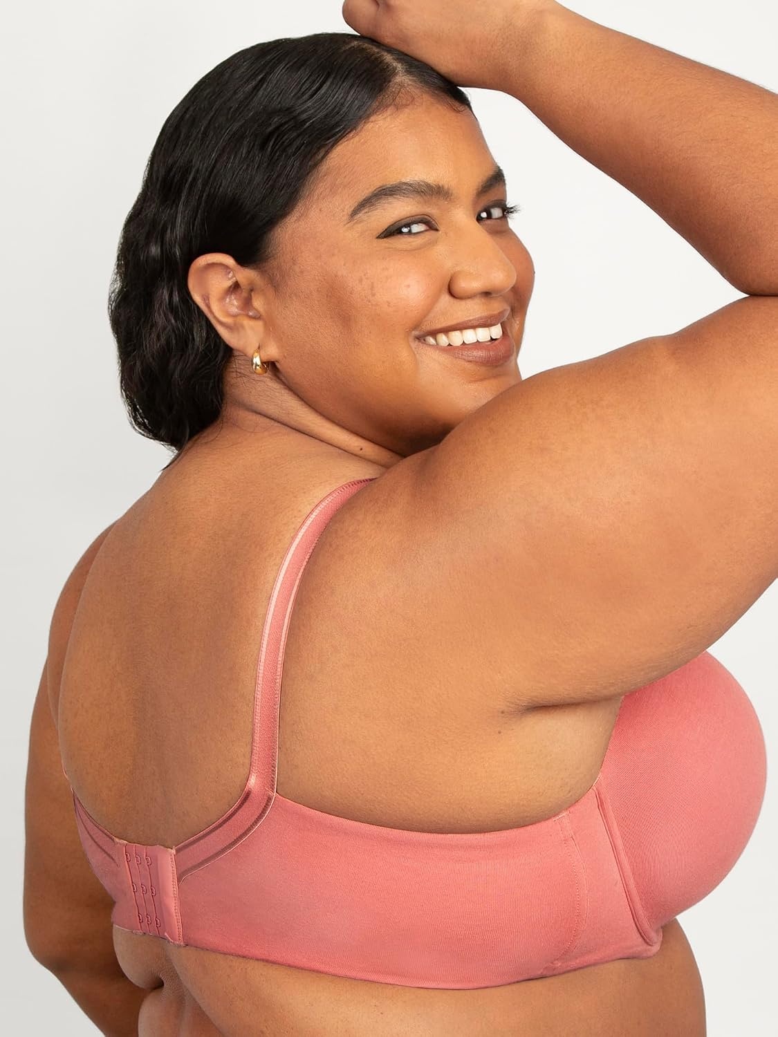 image:imageFruit of The Loom Womens Fit for Me Collection Plus Size Cotton TShirt Bra Comfort amp Style for Every BodyDesert Dusk