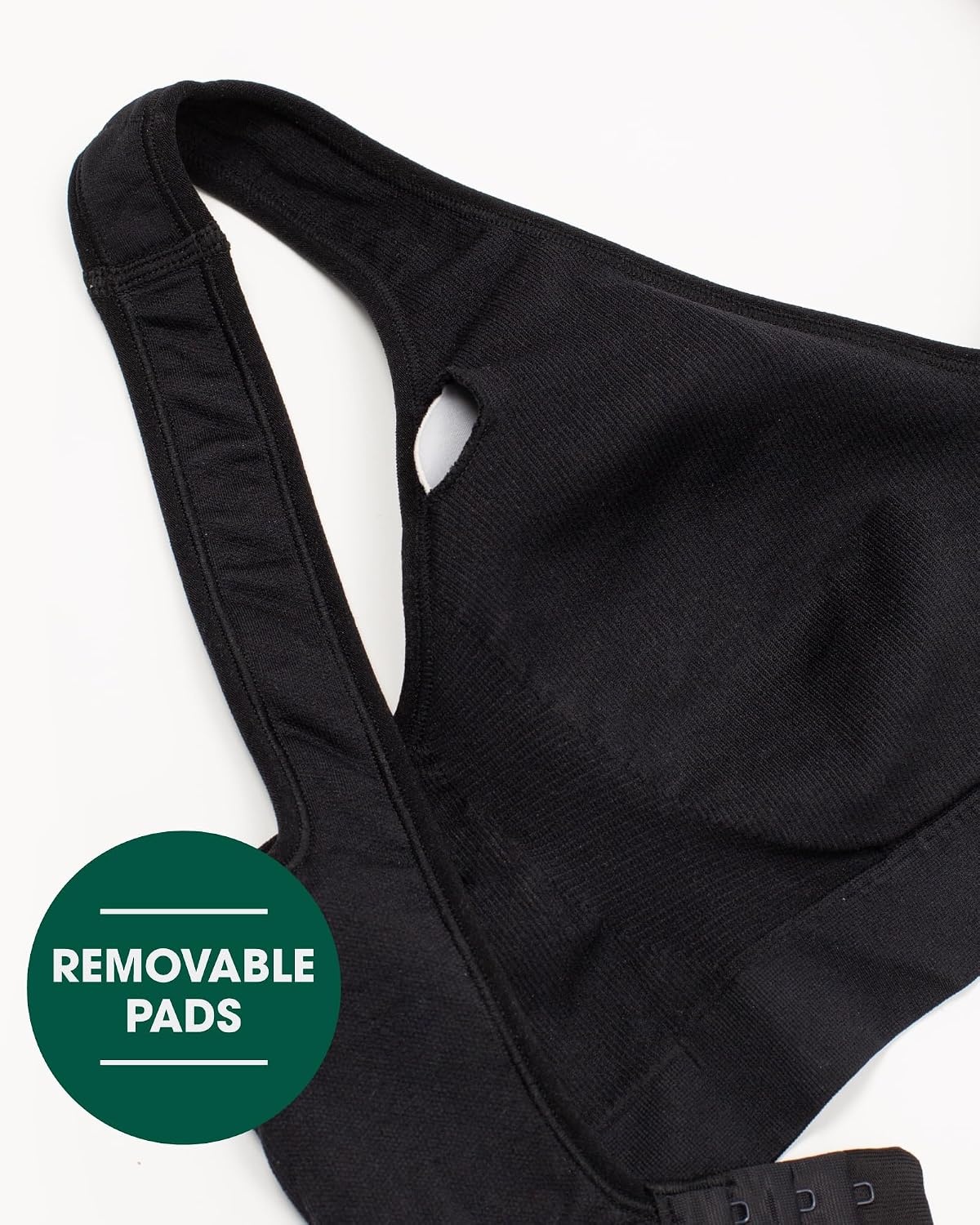 image:imageFruit of The Loom Womens Wireless Seamless BraLilac WhisperCharcoal Heather