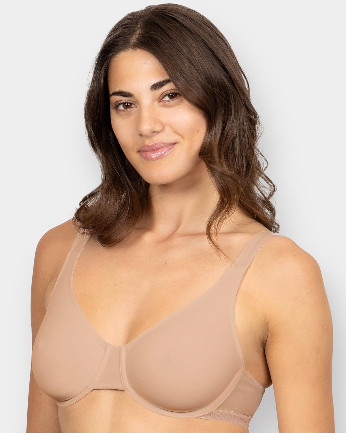 image:imageFruit of the Loom Womens Cotton Stretch Unlined Underwire Bra MultipackBlack HueSandWhite 86ck