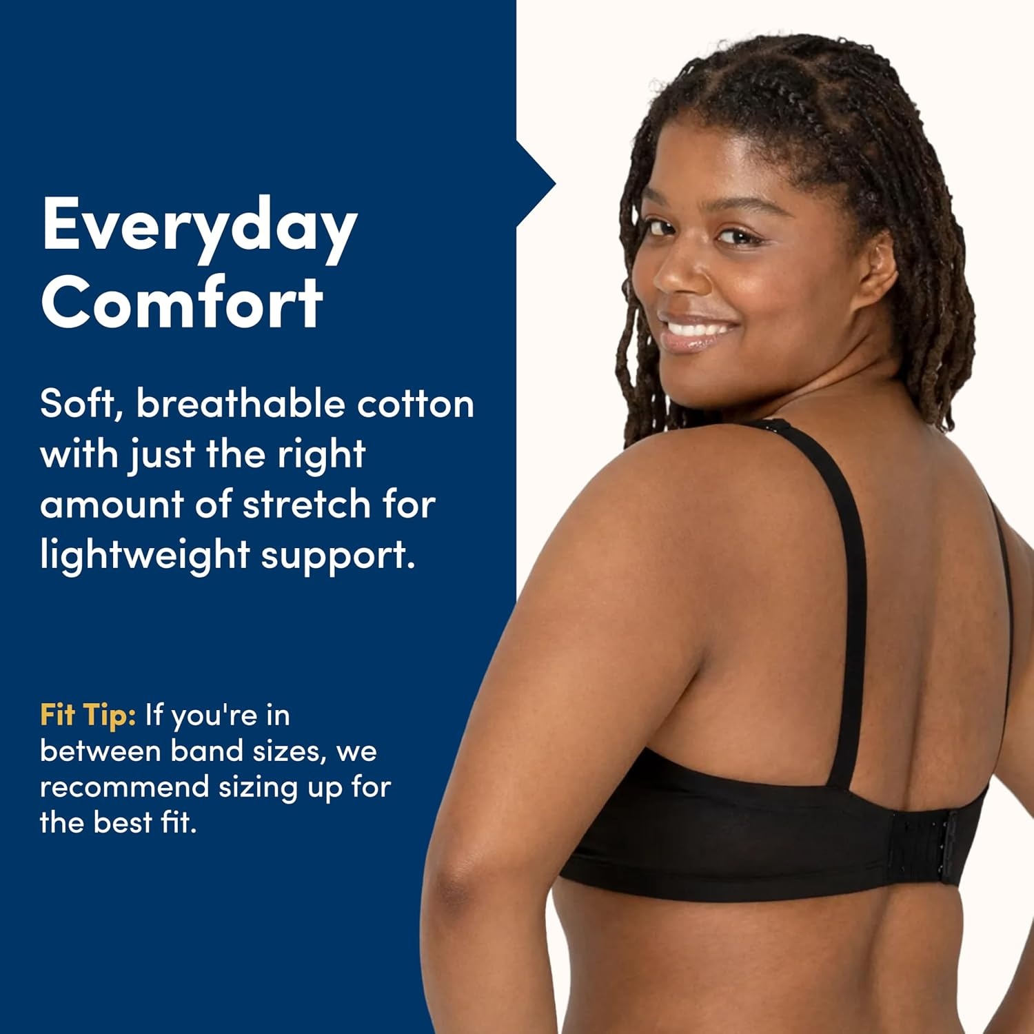 image:imageFruit of the Loom Womens Cotton TShirt Bra Underwire MultipackBlackWhiteGrey Heather