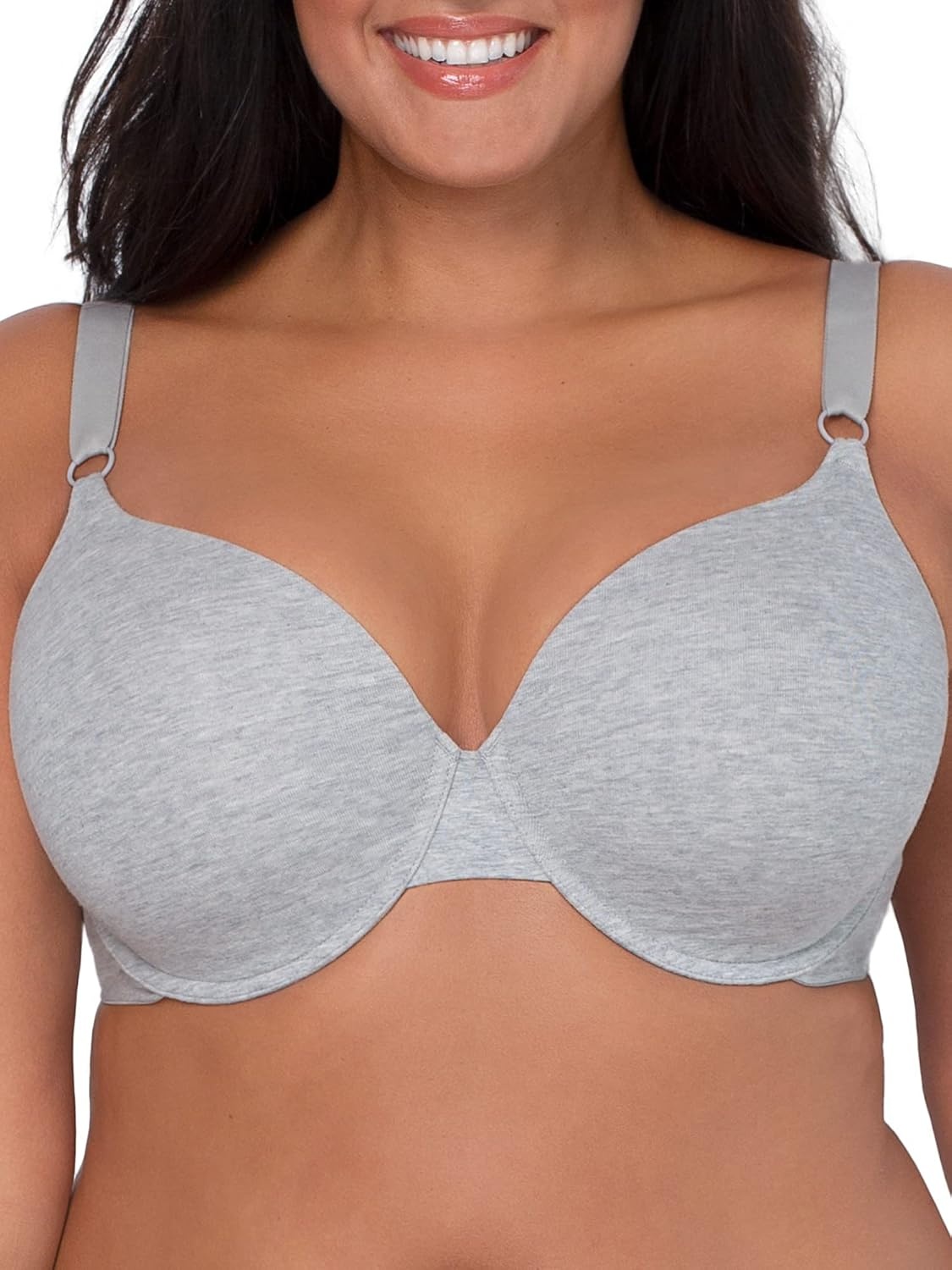 image:imageFruit of the Loom Womens Cotton TShirt Bra Underwire MultipackDesert DuskGrey HeatherOlive