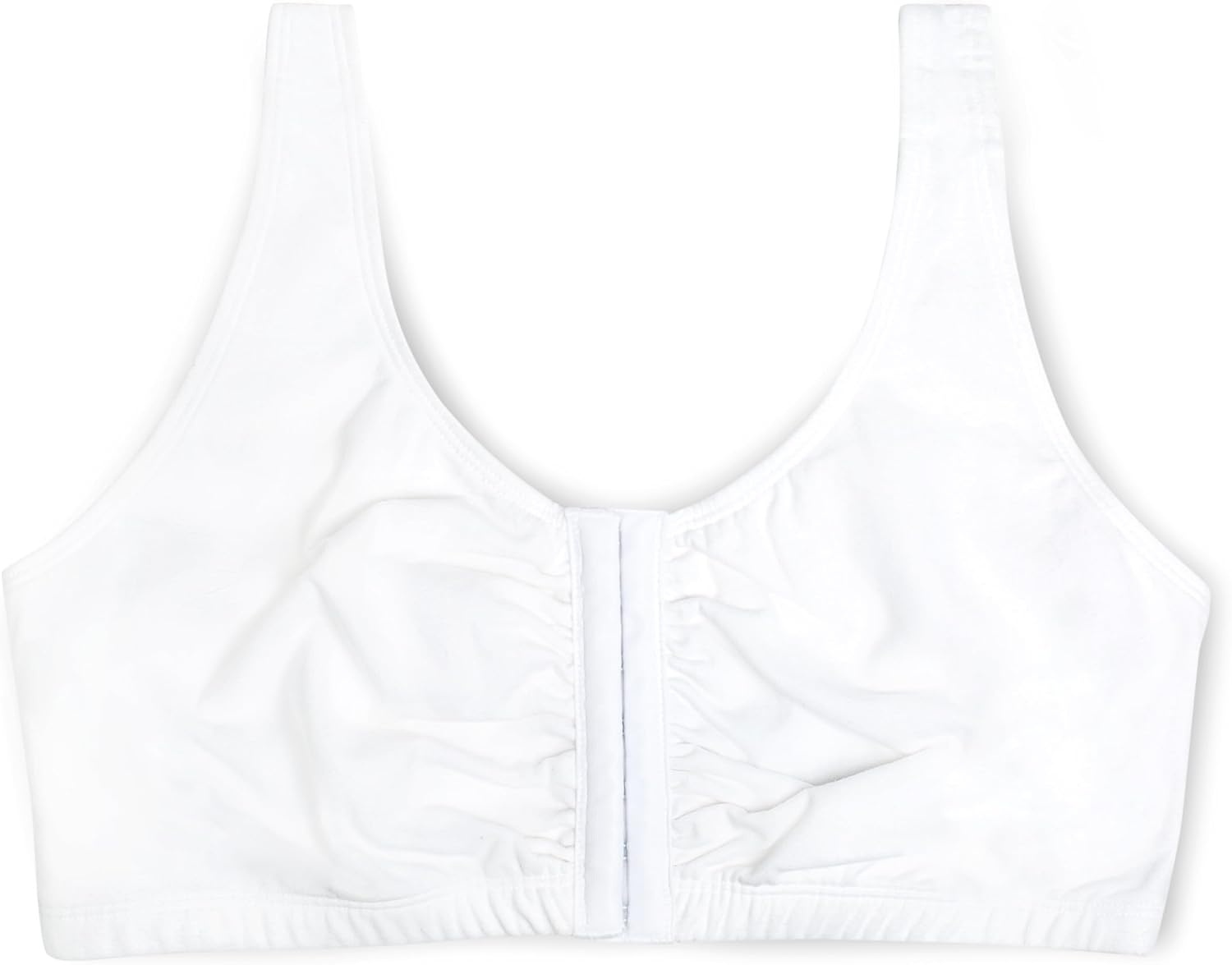 image:imageFruit of the Loom Womens FrontClose Sports Bra MultiPackWhite