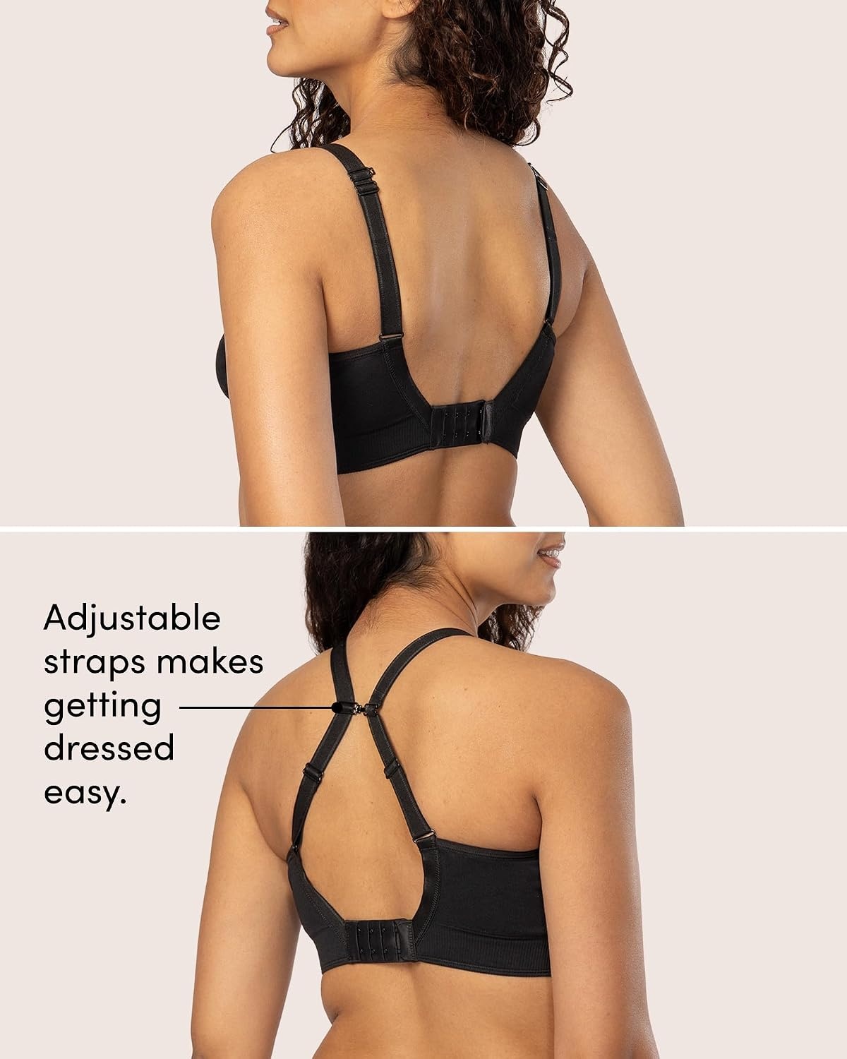 image:imageFruit of the Loom Womens Seamless Wireless Nursing amp Maternity BraBlack Hue
