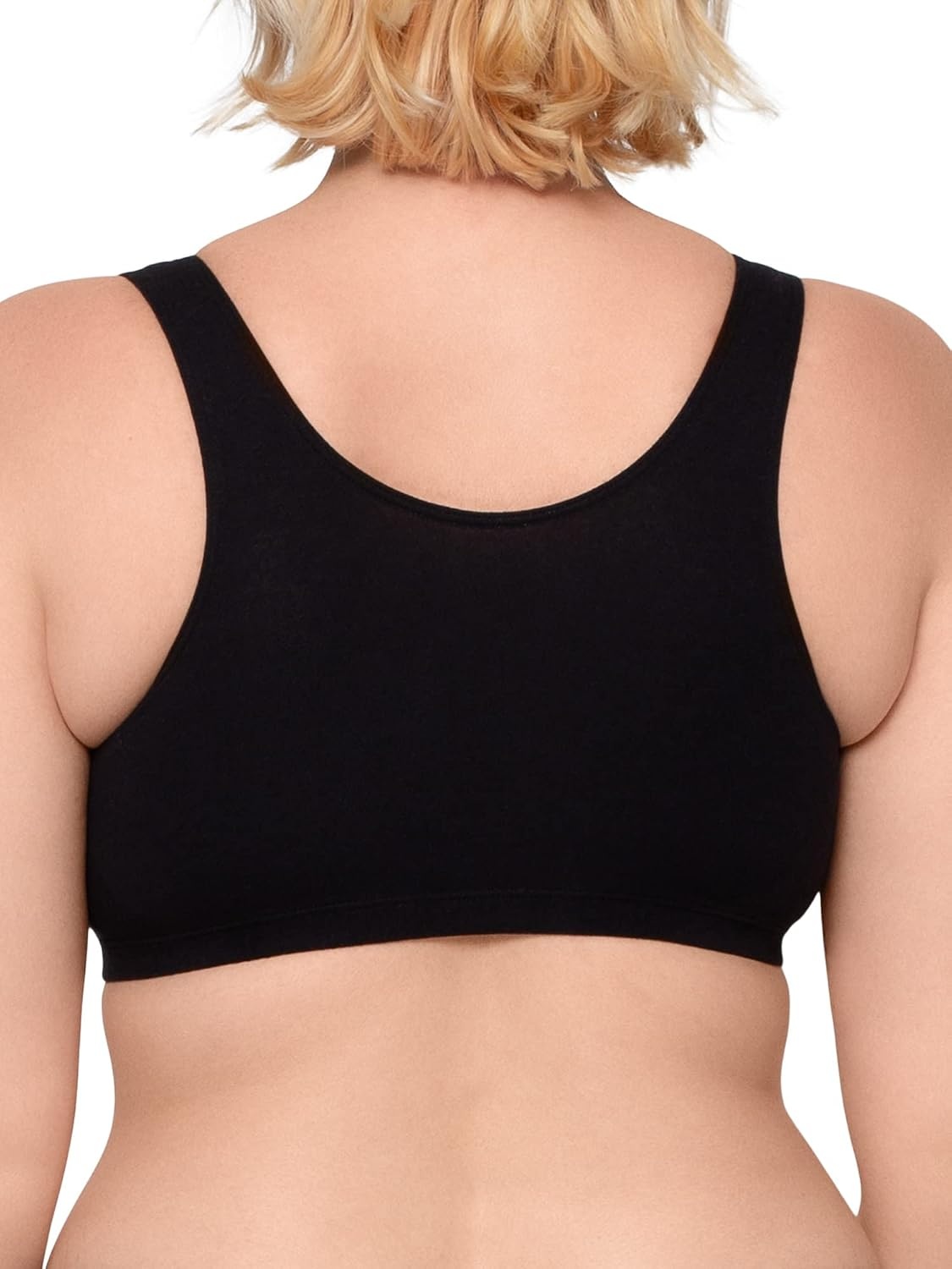 image:imageFruit of the Loom Womens Wireless Cotton Sports Bra MultipackBlackHeather GreyCharcoal