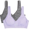 Lilac Whisper/Charcoal Heather