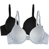 Black Hue/Grey Heather