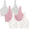 Dancing Rosebuds/Lilas/Grey