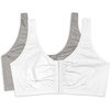Heather Grey/White