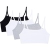 Black/White/White/Heather Grey 4-pack