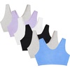 Cornflower/Grey/Black/Lilac/White/Heather Grey