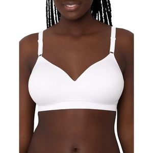 Fruit of the Loom Women’s Fruit of the Loom Womens Wireless Push-up Bra(White)